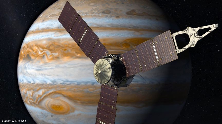 Juno Spacecraft Nears Mission End After Years of Observing Jupiter